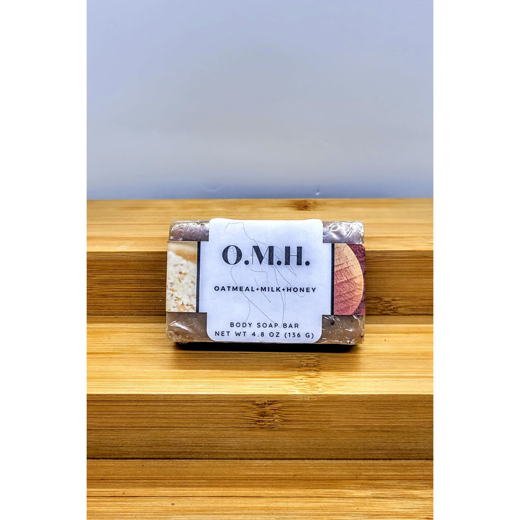 O.M.H. (Oatmeal Milk Honey) Body Soap Bar